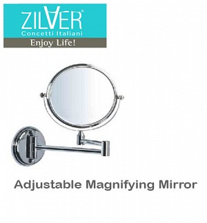 Zilver Adjustable Magnifying Mirror